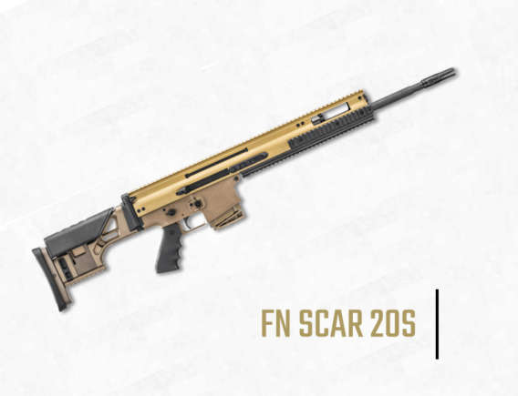 FN SCAR 20S Rifles Guam