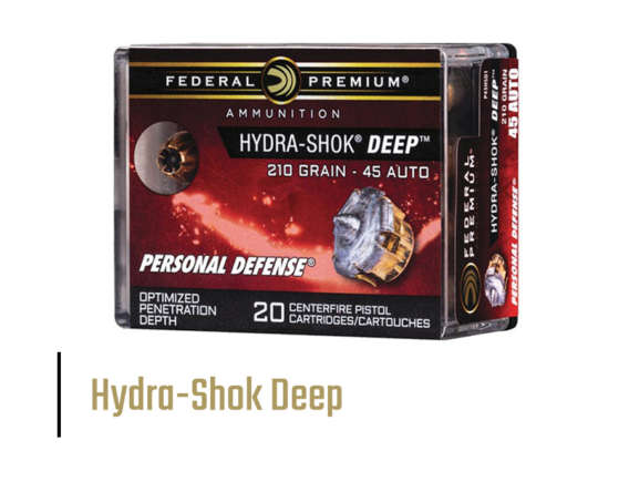 Hydra-Shok Deep Ammunition