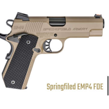 Springfield EMP4 FDE Handgun